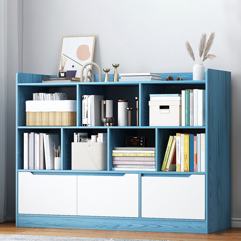 3-shelf Standard Bookcase Contemporary Wooden Shelf Bookcase