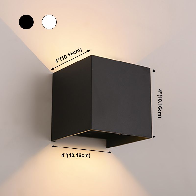 Nordic Modern Style Mur Light LED Mur Moup Mot Sconce lampe pour la lampe intérieure extérieure