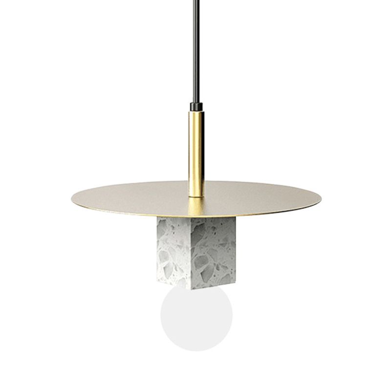 Schattierte Beleuchtung Anhänger zeitgenössischer Stil Steinschlafzimmer Anhänger Beleuchtung