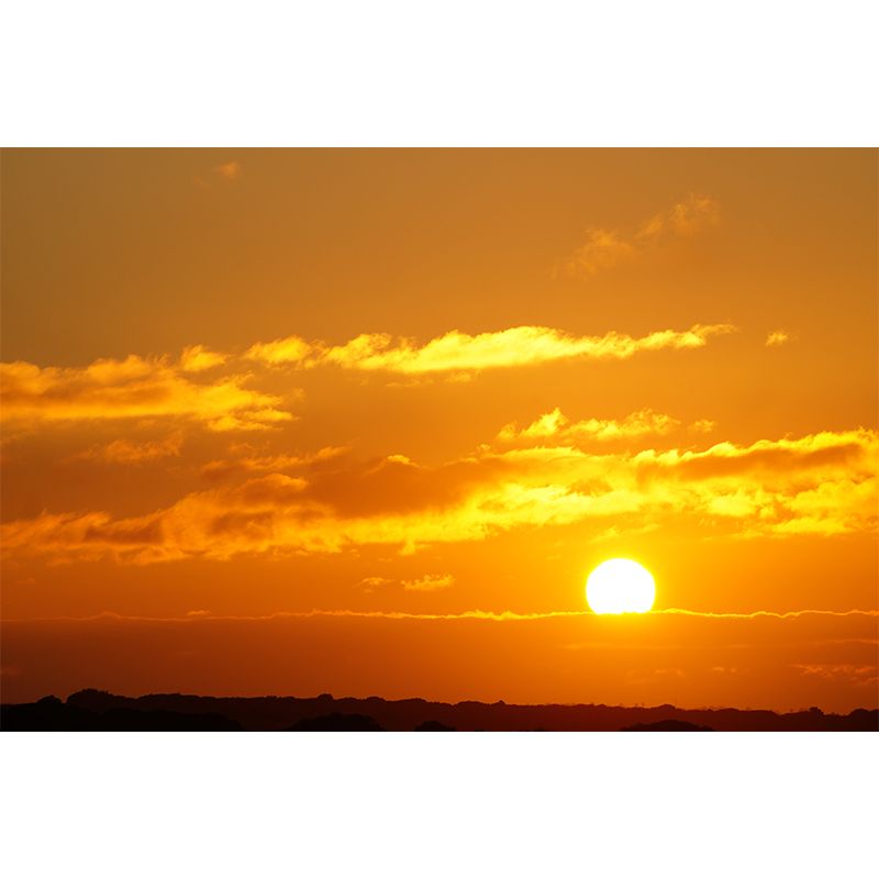 Cloudy Sky Wall Mural Modern Decoration for Hallway Corner Decoration, Waterproofing