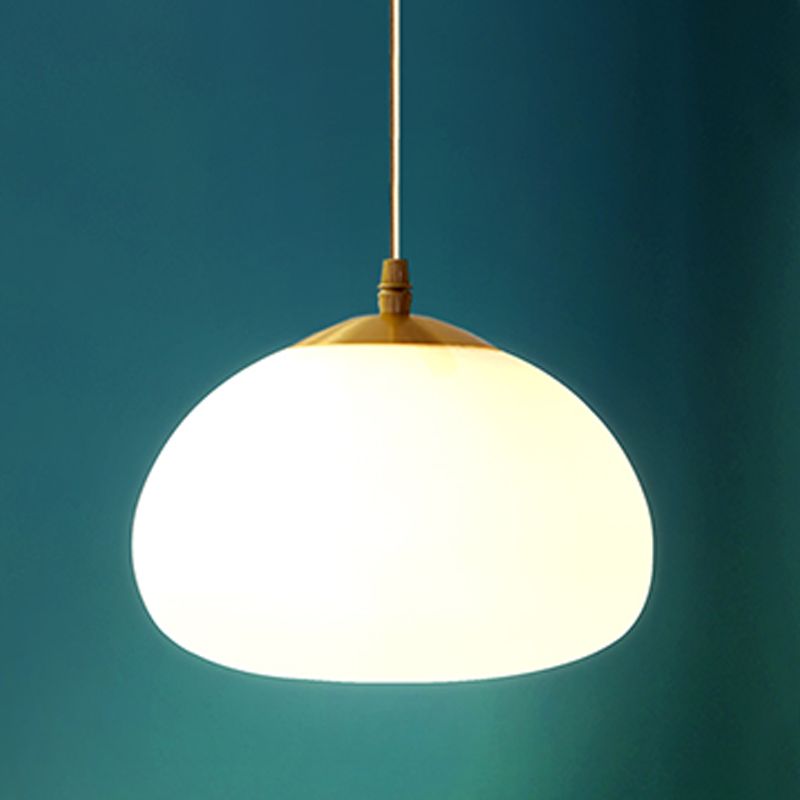 Nuage en verre nuage lumières suspendues moderne style 1 tête suspendue à la tête pour chambre à coucher