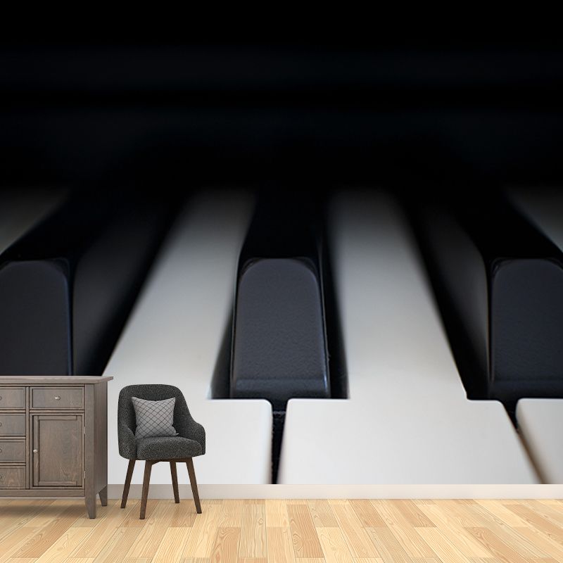 Washable Photography Mural Wallpaper Music Lovers Indoor Wall Mural