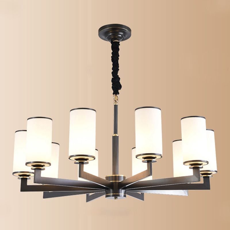 Amerikanische zylindrische Kronleuchterbeleuchtung Kupferdecke Kronleuchter