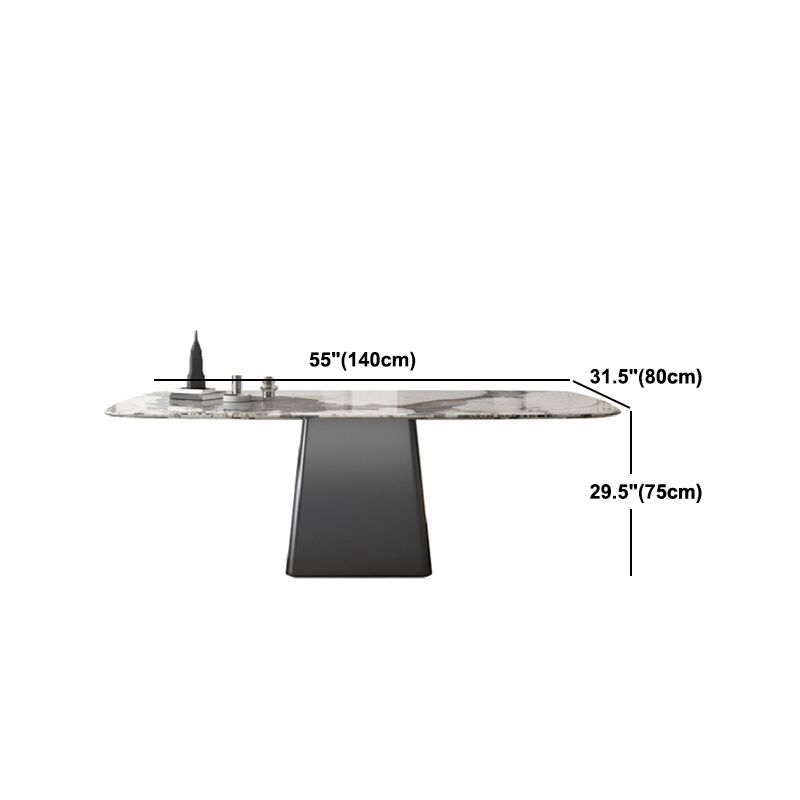 1/2/5/7 Pcs Dining Table Furniture Dining Table Set with Sintered Stone Top