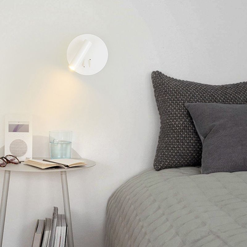 Moderner Stil Metall Wandleuchte geometrische Form Lesen Wandleuchten für Schlafzimmer
