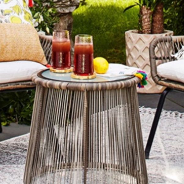 1/2/3 Pieces Patio Dining Table Set Modern Round Dining Table Set