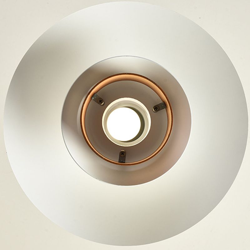 Éclairage suspendu de forme unique Métal de style moderne 1 pendentif léger avec bois