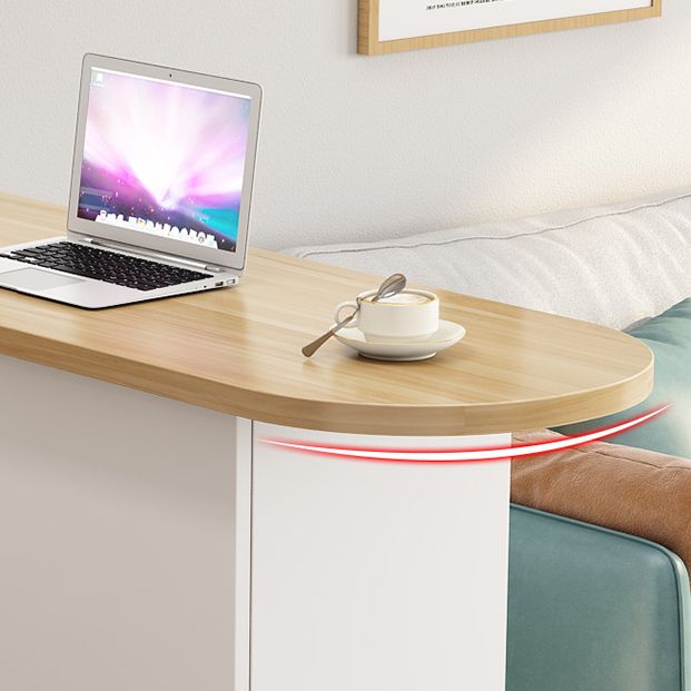 Specialty Contemporary Pub Table with Pedestal Manufactured Wood Bar Table