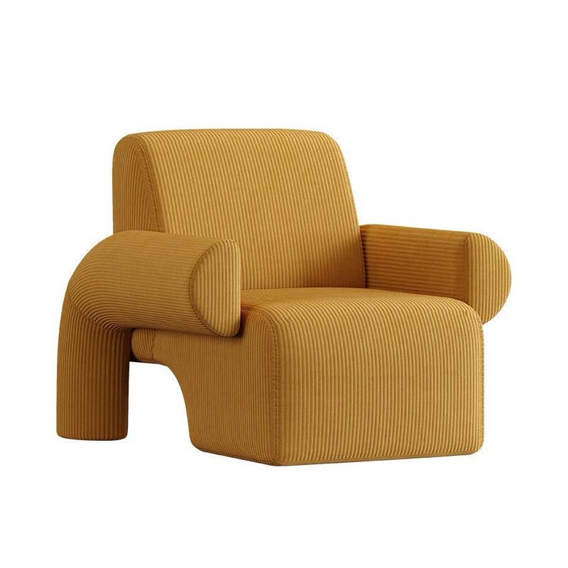 Nordic Arms Included Round Arms Tight Back Living Room Accent Armchair