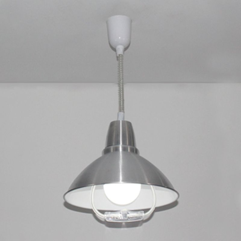 Postmodern Style Bowl Shape Hanging Light Metal 1 Light Pendant Lights for Dining Room