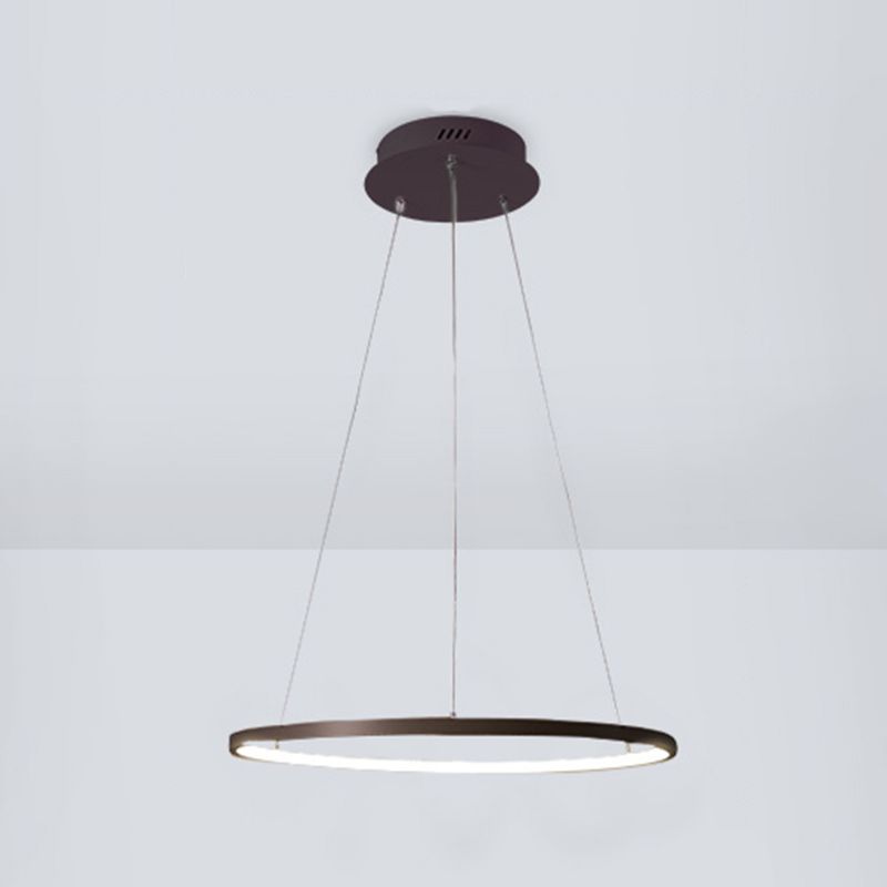 Moderne Radform Kronleuchter Leuchtmetall 1 helle Kronleuchterbeleuchtung
