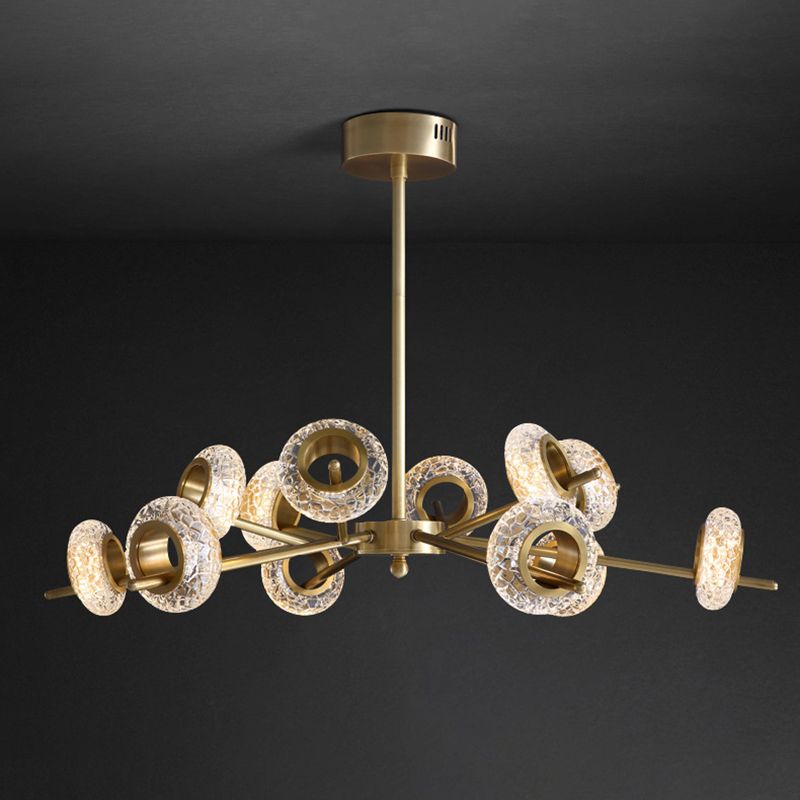 Lampada lampadario Starburst Fun a tenuta in metallo moderno a LED in metallo Aione a sospensione a sospensione