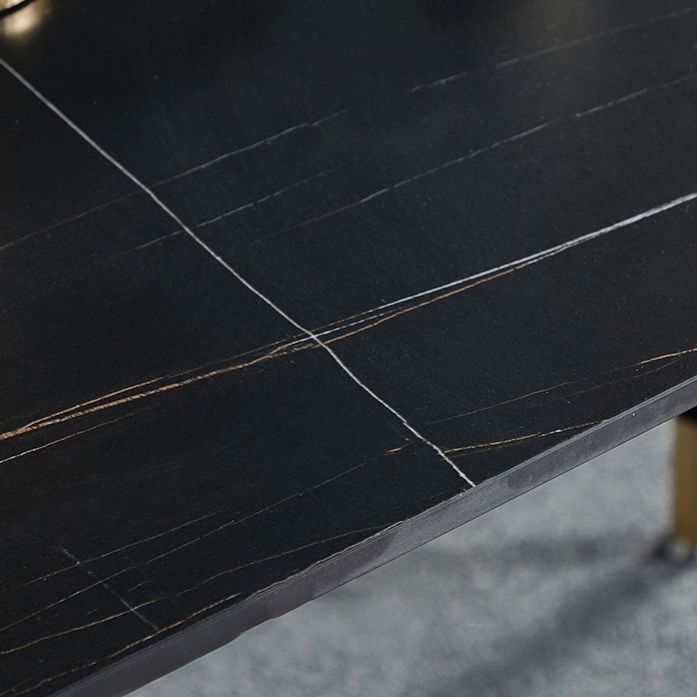 Nordic 1/2/5/7 Pieces Dining Set Rectangular Sintered Stone Dining Table Set for Home Use