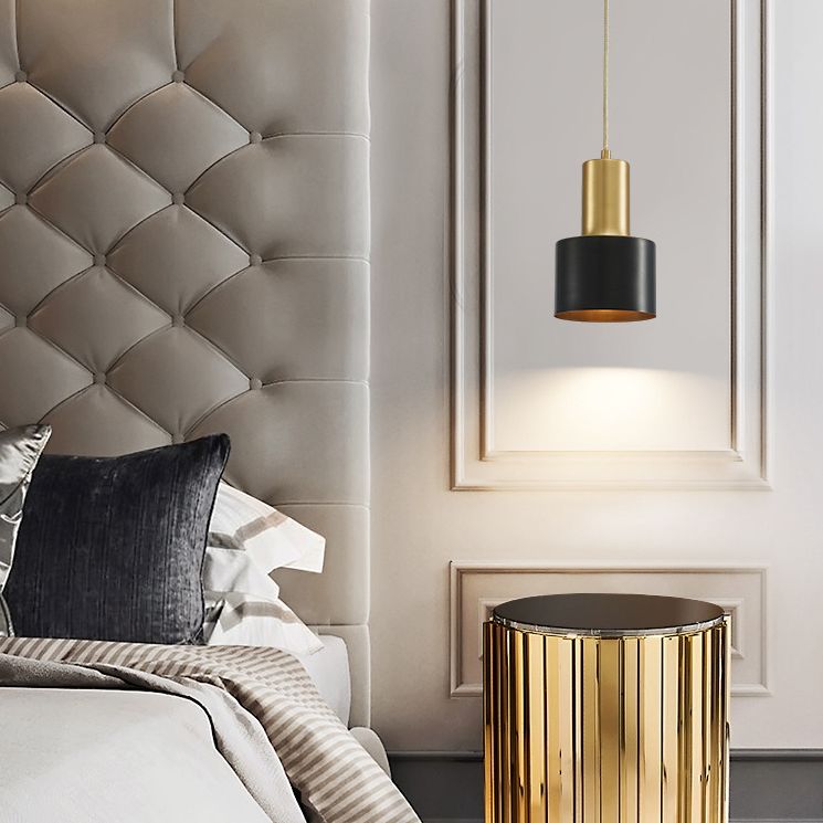 Accesorio de iluminación de pared de cilindro de la sala de estar de metal de estilo nórdico iluminación de pared de la pared