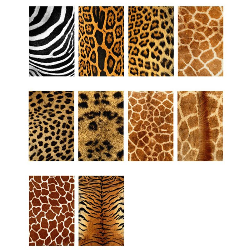 Bold Animal Print Rug Contemporary Stylish Area Carpet Polyester Friendly Washable Carpet for Living Room