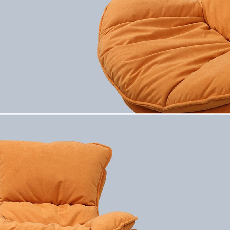 Modern Style Rocker Chair Metal Frame Spindle Cushions Rocker Chair with Ottoman