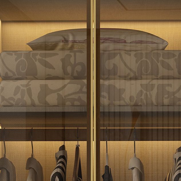 Modern Style Wardrobe White Colour Wooden Wardrobe Closet for Bedroom