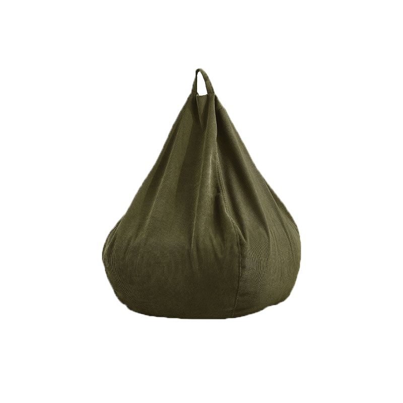 Corduroy  Parsons Chair Convertible Stacking Chair for Living Room