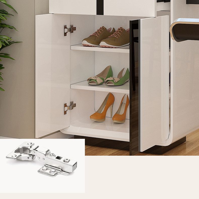 1/3 Pieces Contemporary Counter Height Pub Set in Black and White