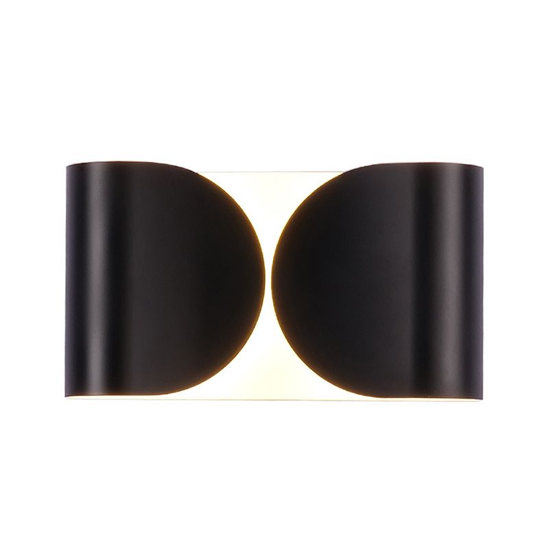 Contemporary Minimalist LED Wall Light Fixture for Sitting Room