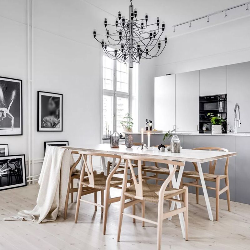 Sputnik Chandelier Industrial Style Multi Light Pendant for Living Room