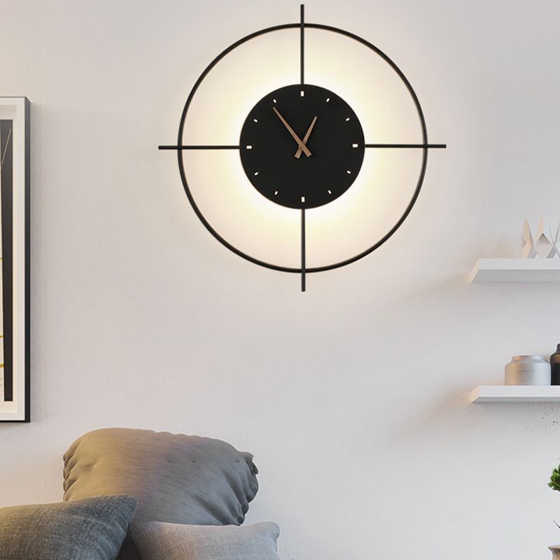 Single Matte Black/Golden Wall Mounted Sconce LED Wall Light for Dining Room