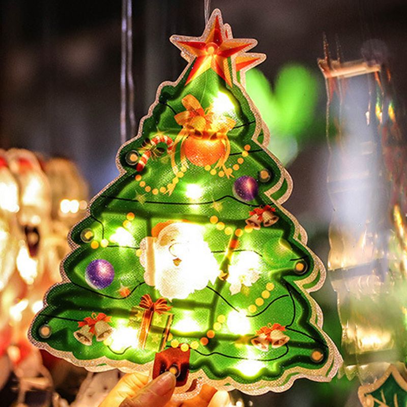 Modern Creative LED String Lights Plastic Indoor Christmas Decorative Light