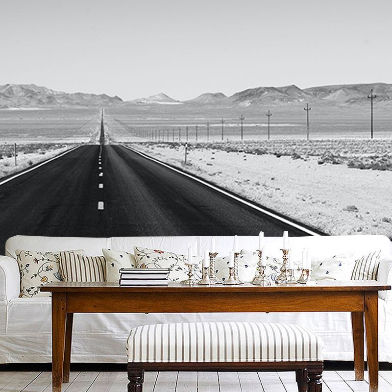 Photography Wall Mural Wallpaper Desert Landscape Sitting Room Wall Mural