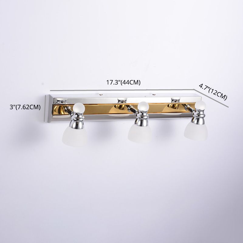 Contemporary Bathroom Vanity Lights Down Lighting Vanity Wall Light with Acrylic Shade
