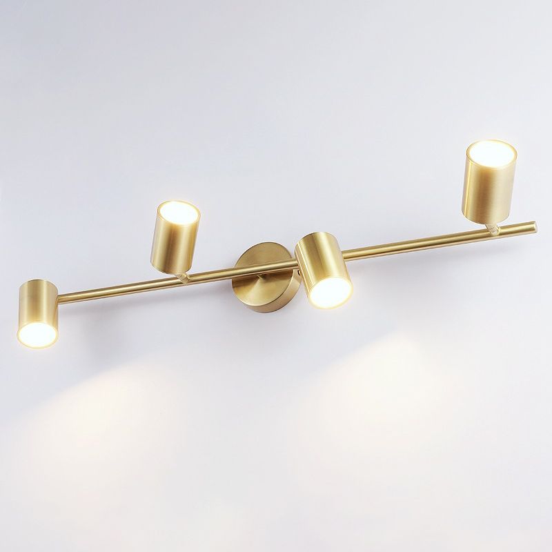 Postmodern Cylinder Vanity Sconce Lights Aluminum Wall Mount Light Fixture for Bathroom