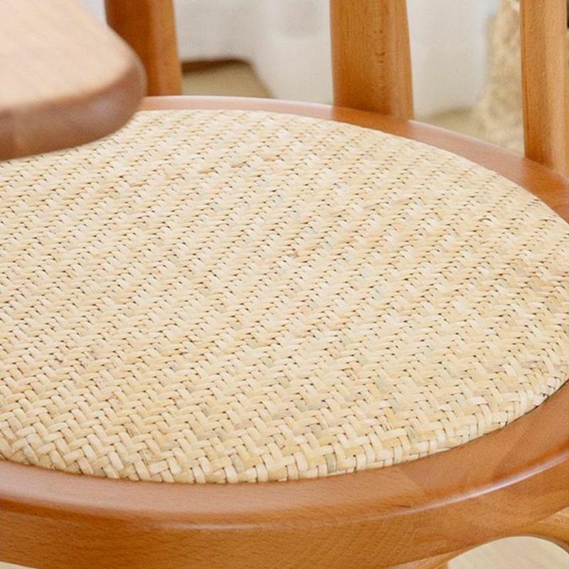 Wood Modern Style Side Chair Open Back Dining Chair for Dining Room