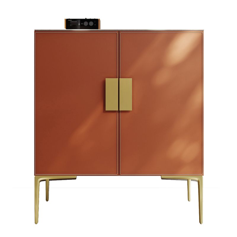 Orange Cabinet Standard 33.46" Tall Accent Cabinet with Doors