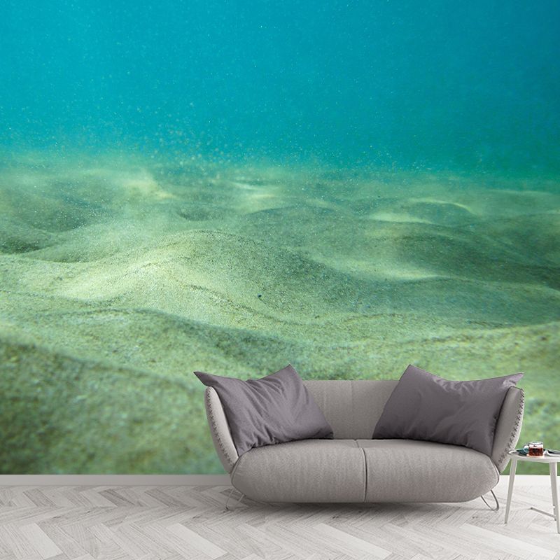 Underwater Photography Modern Wallpaper Environmental Living Room Wallpaper