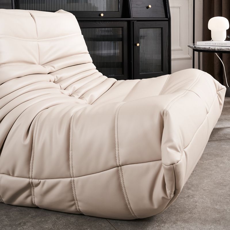 Ultra-Modern Sofa 27.6"High Tuxedo Arm Tight Back Single Cushion Seat Sofa