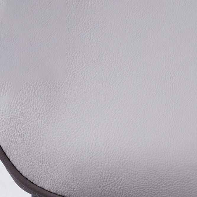 Silla de comedor tapizada de metal con respaldo de alas para interiores industriales (juego de 2)