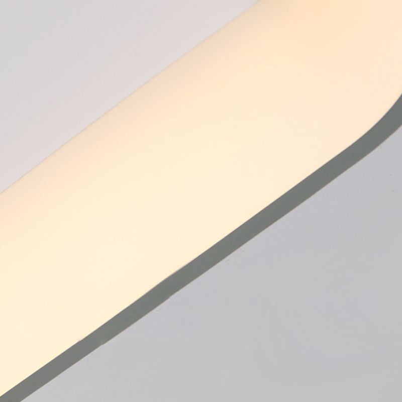 Metal Square Ceiling Light Fixture Nordic Style LED Flush Mount Lamp