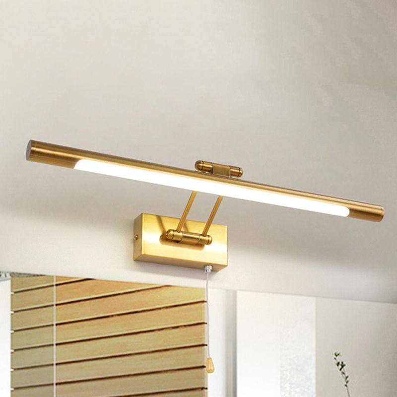 Black/Golden Vanity Lighting Modernism LED Bath Bar Light for Bathroom