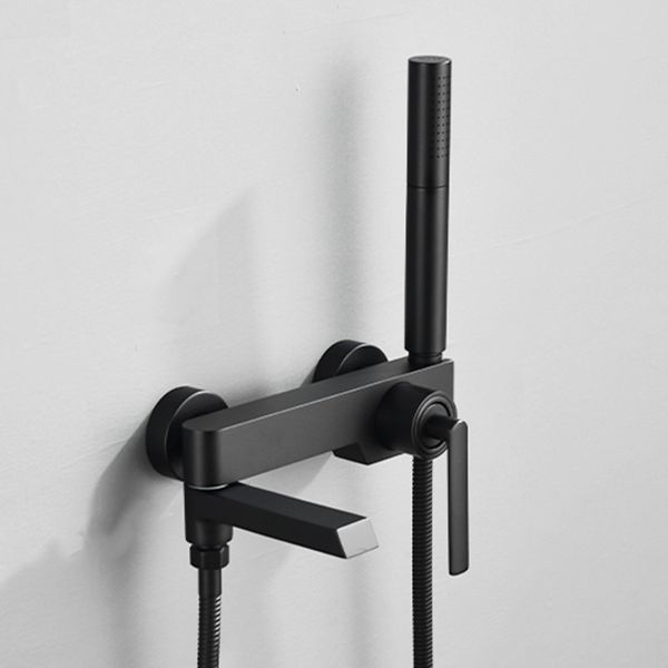 Copper Tub Spout Trim Wall Mounted Swivel Tub Spout Trim with Single Handle