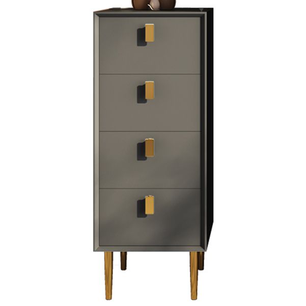 Solid Wood Chest with Drawers Contemporary Chest with Legs for Bedroom