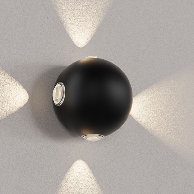 Géométrie des lumières murales de style moderne.