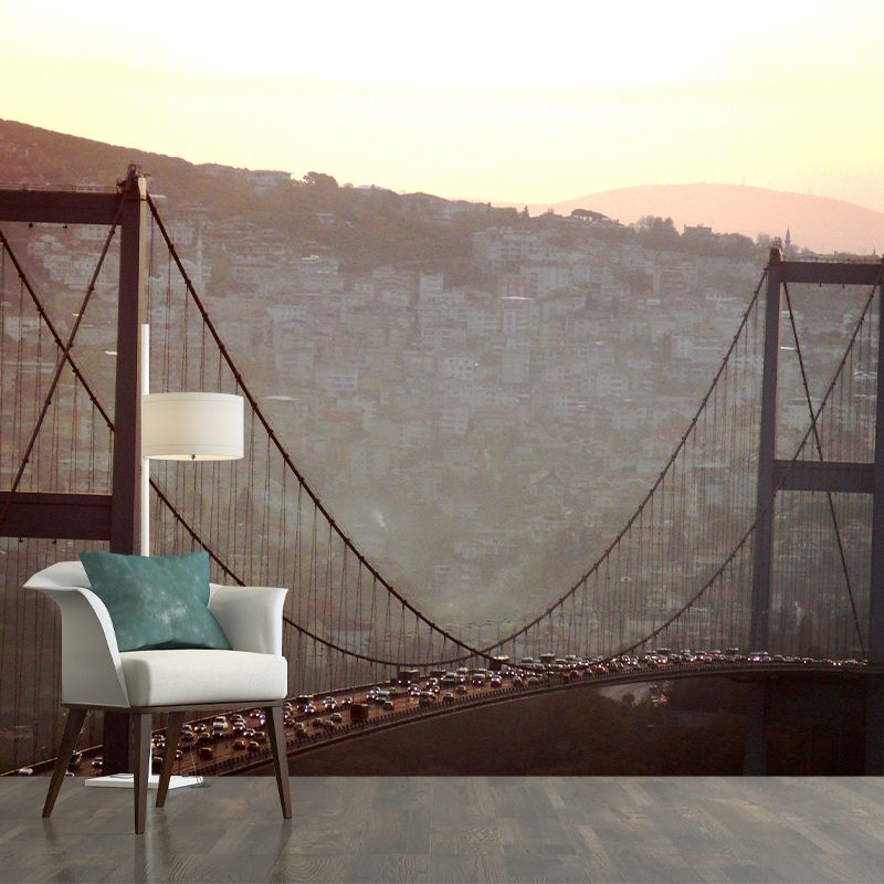 Washable Stain Resistant Mural Wallpaper Traffic Indoor Wall Mural