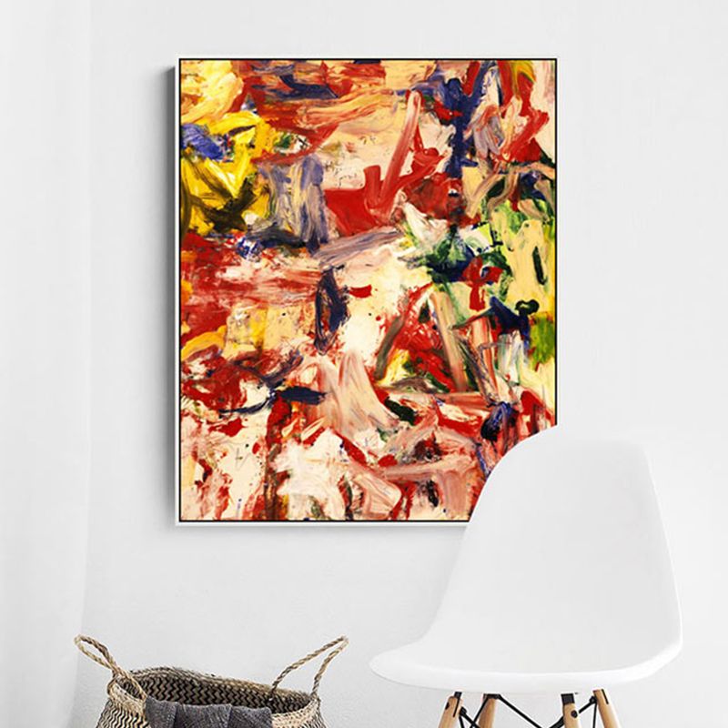 Textured Brush Stroke Canvas Contemporary Art Wall Decor for Sitting Room, Multiple Sizes