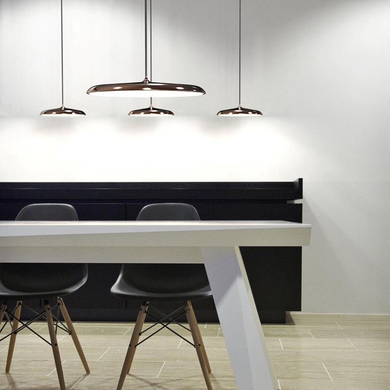 Disque 24W Disc Lights Hanging Macaroon Nordic Style Metal 1 Light Pendant Lightture