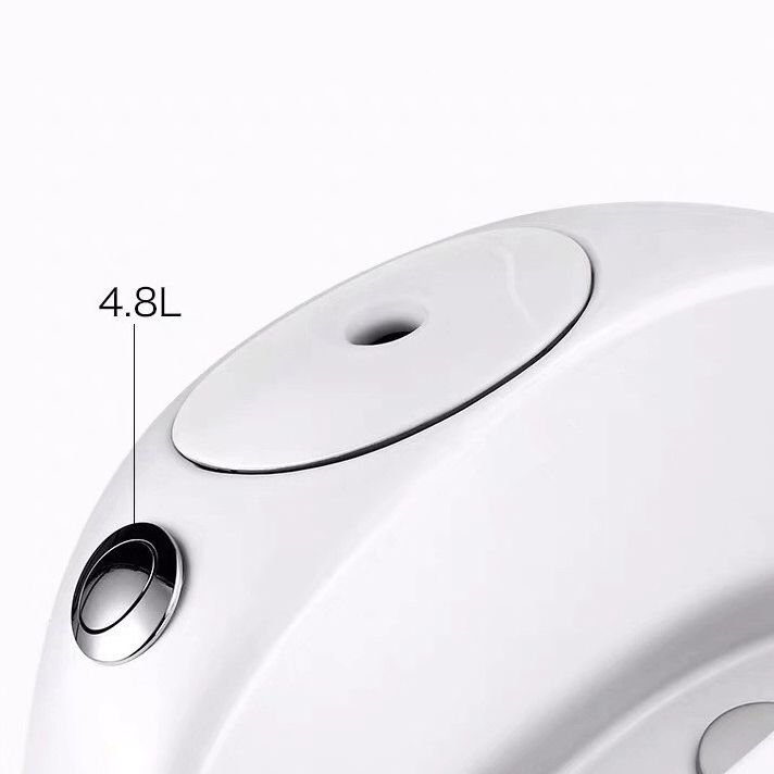 Modern UF Siphon Jet Toilet Bowl Floor Mount Flush Toilet with Toilet Seat