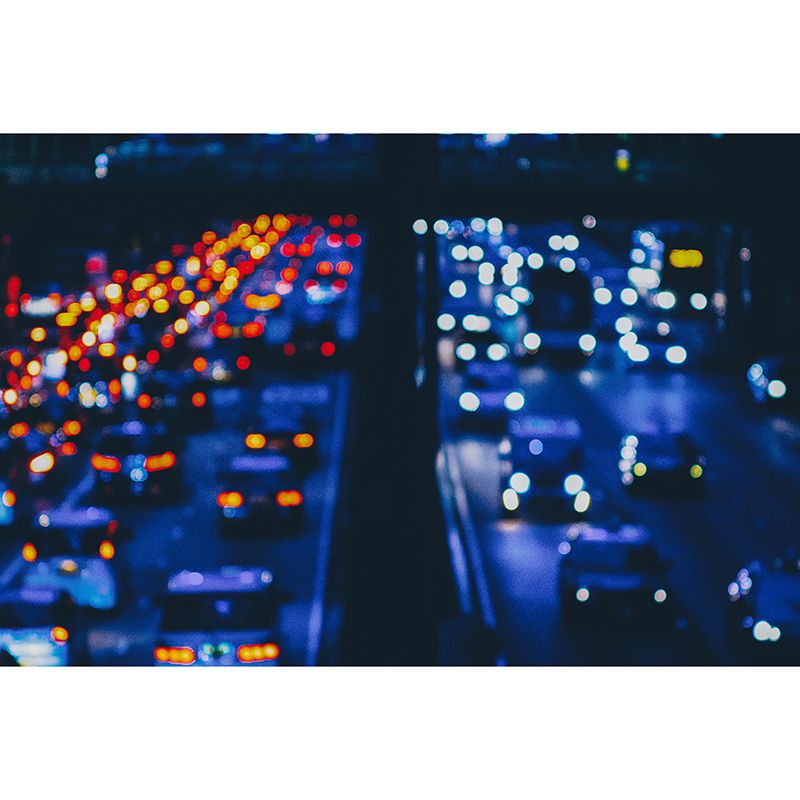 Photography Wall Mural Wallpaper Traffic Sitting Room Wall Mural