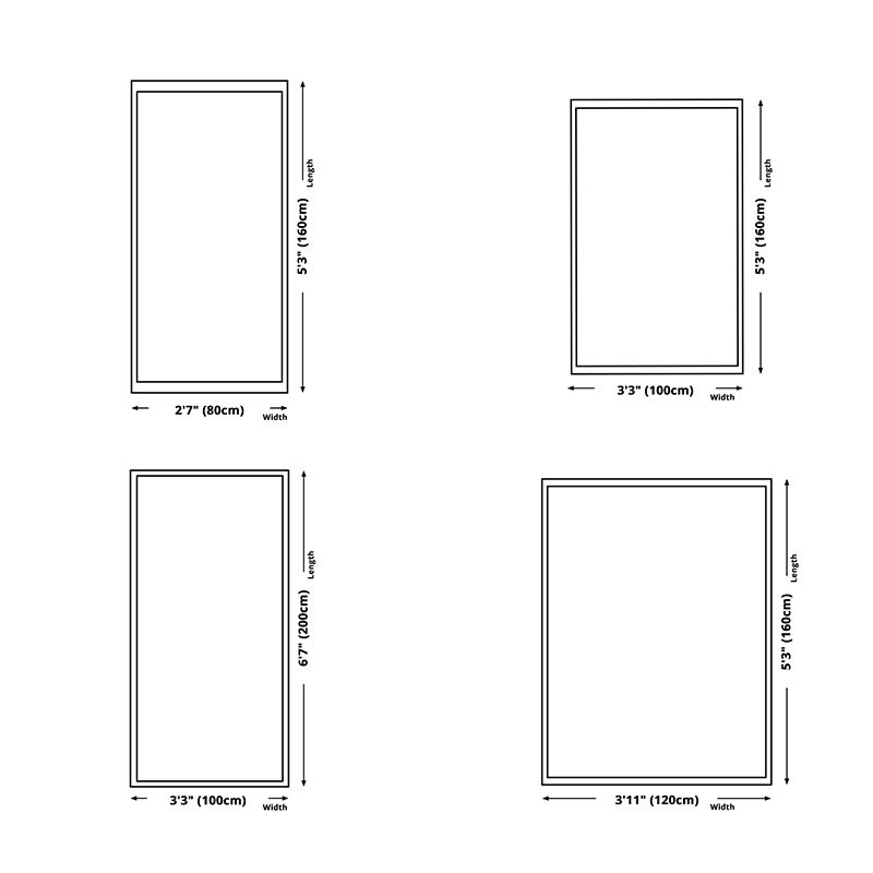 Simplicity Area Carpet Classical Indoor Rug Polyester Stain Resistant Area Rug for Living Room