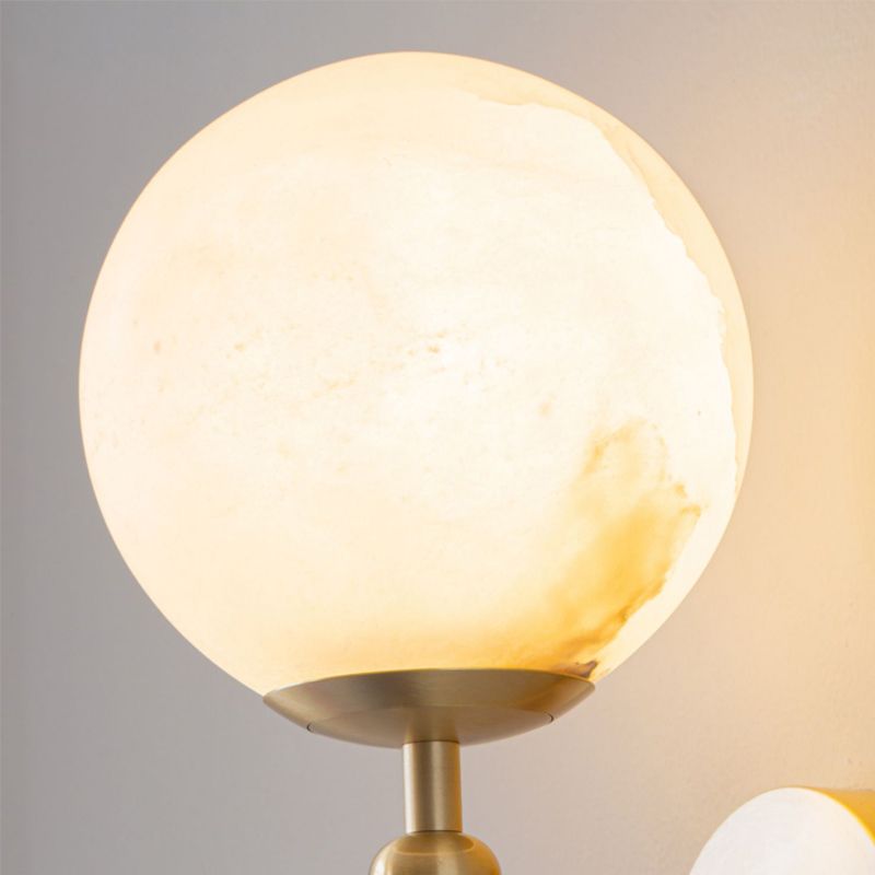 Contemporary Vanity Lighting Ball Shape Wall Light Fixture for Bathroom