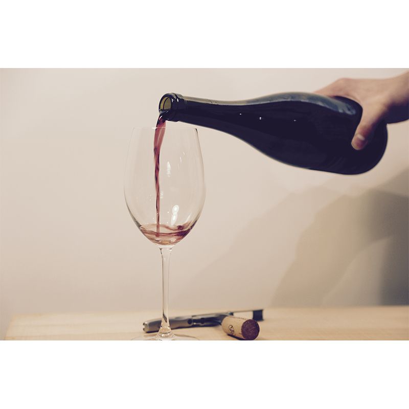 Grape Wine Wall Mural Modern Decoration for Bar Restaurant, Custom Size Available