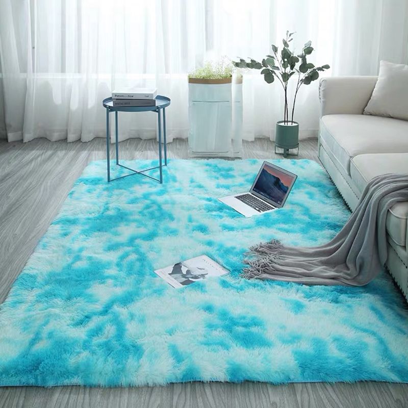 Comfort Meerkleurig Scandinavisch tapijt Polypropyleen Tie-Verven Tapijt Huisdiervriendelijk Wasbaar Antislip Rugkleed voor Decoratie