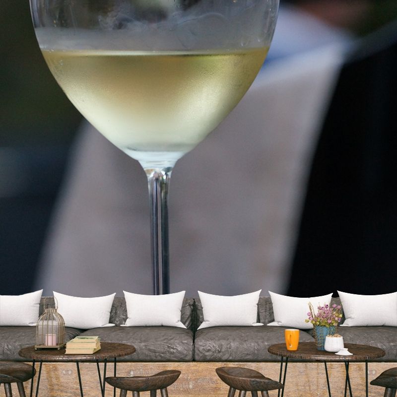 Wine Mural Wallpaper Minimalist Bar Wall Decor Waterproofing, Customized Size Available
